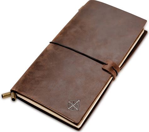 Wanderings Leather Travel Journal